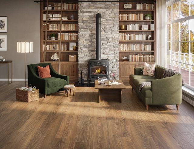 Canyon Oak luxury vinyl by COREtec